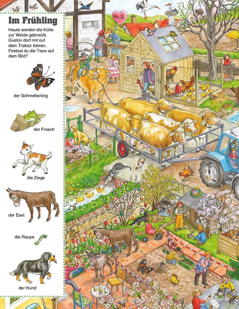 Thumbnail - Anne Suess Mein Suchwimmelbuch. Wörter Lernen Mit Suchaufgaben