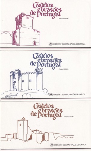 Portugal 1986-88 18 booklets (COMPLETE SET) of Castles and Shields MNH VF - 第 12/12 張圖片