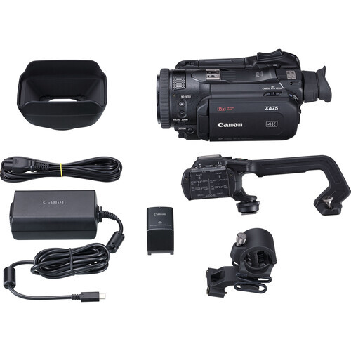 Videocámara Canon XA75 UHD 4K30 con enfoque automático de doble píxel - Paquete de accesorios de 9 piezas - Imagen 7 de 7