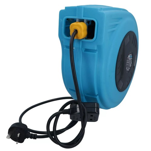 Carrete de cable de extensión montado en la pared US PRO TOOLS 15mtr 230V 2300W 2309 - Imagen 3 de 6