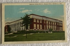American Rolling Mill Co., General Ofice, Middletown,  Ohio Postcard (D1)