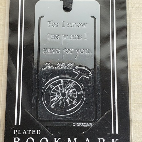 Bookmark Page Holder Marker Jeremiah 29:11 Religious Gift 2” tall - Picture 6 of 7