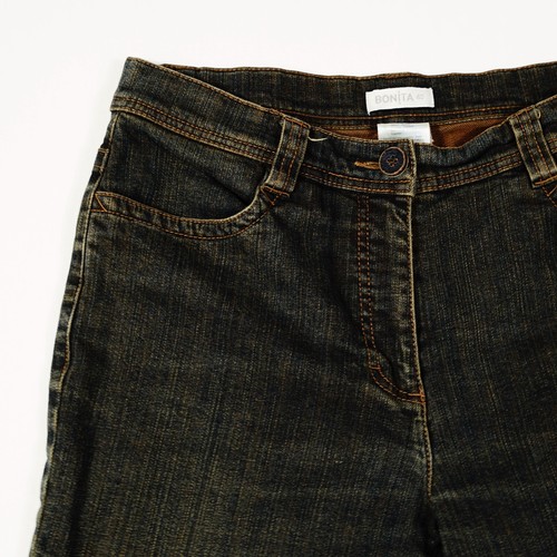 BONITA Damen Jeans Hose Gr. 40, mehrfarbig, gerades Bein Baumwolle, Freizeithose - Bild 8 von 23