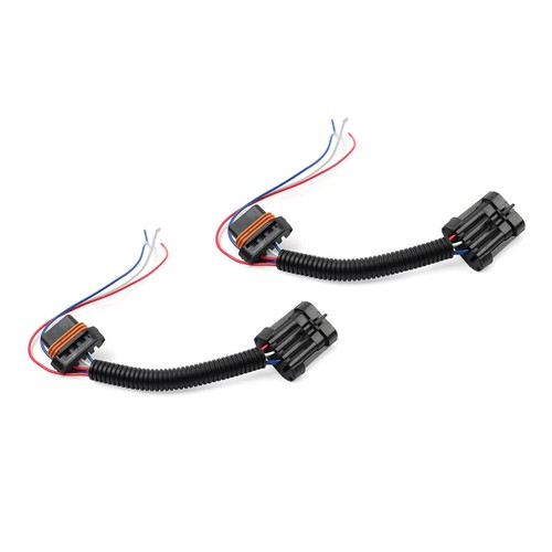 2x Tail Light Power Harness For Polaris RZR 15-23 Whip Brake Light License Plate - Picture 5 of 11