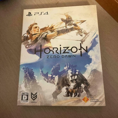 PS4 Horizon Zero Dawn Initial Limited Edition w/Artbook Japan Import