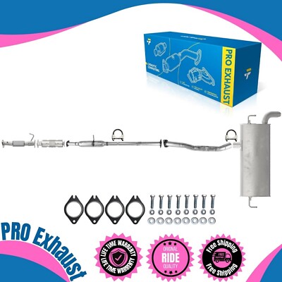 FrontPipe+RearCat+Resonator+Pipe+MufflerFor11-13HyundaiTucson2.0LFederalEmission