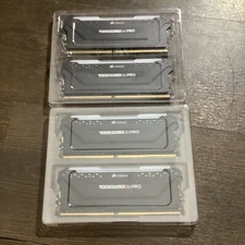 Corsair Vengeance RGB Pro 32GB (2 x 16GB) DDR4 DRAM 3200MHz C16 Memory Kit-Black