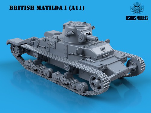 British Matilda MK I - Multiple Scales - Made to order - Check Lead Times