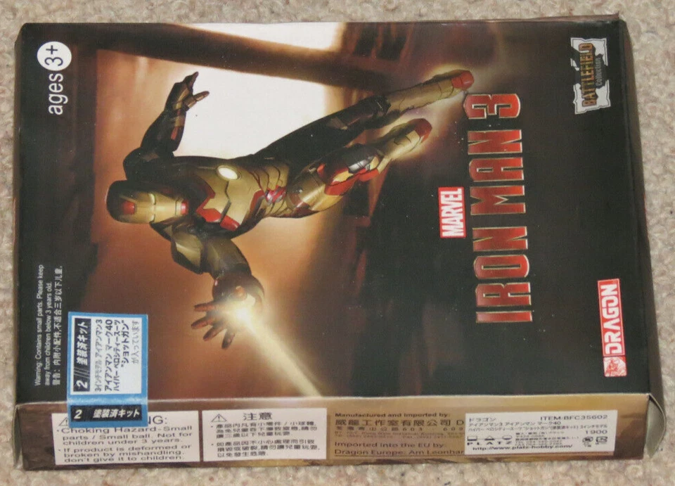 Iron Man 3 Mark 40 Dragon Model Battlefield Collection - Image 4 of 4