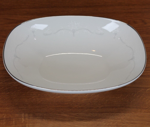 Noritake China - Whitebrook - Oval Vegetable Serving Bowl - 6441 - 第 1/4 張圖片