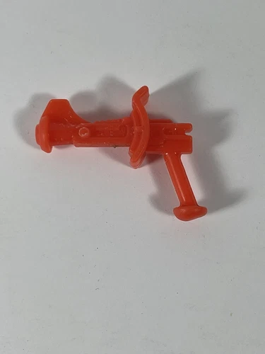 Vintage Original  MOTU Man E Faces Gun Weapon Blaster He-Man Orange Accessory