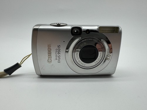 Canon Digital IXUS 950 IS Digitalkamera PC1235 8MP Silber 4x Optischer Zoom - Bild 8 von 11