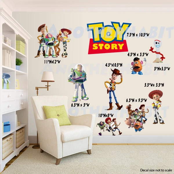 Настенная наклейка Toy Story (вдохновленная) - Изображение 2 из 2