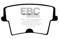 Ebc Brakes DP41722R Yellowstuff BremsbeläGe Street & Track