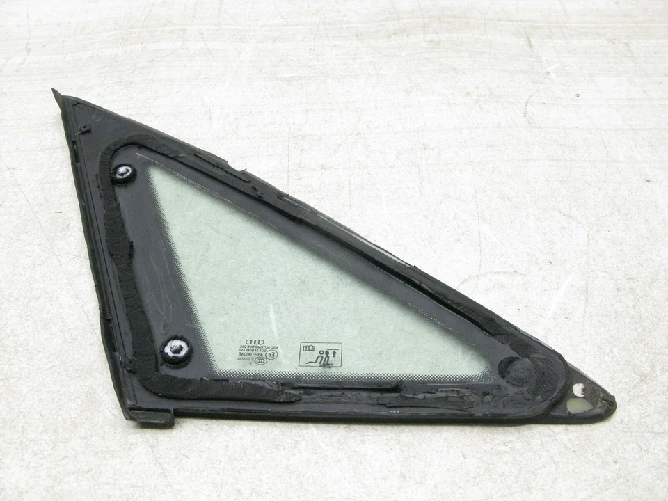 09-16 AUDI B8 A4 S4 RS4 СЕДАН ЗАДНИЙ ПРАВЫЙ ПАССАЖИР ЧЕТВЕРТЬ СТЕКЛА OEM 0421 - Изображение 2 из 4