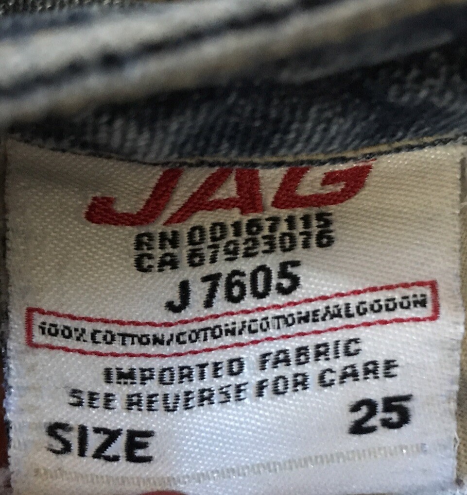 Jean JAG J 7605 - Taille 28 - Style Used Look - Occasion Très Bon État