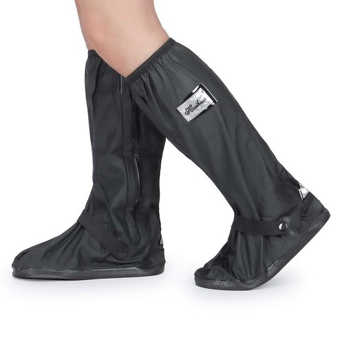 Reusable Rain Shoe Waterproof Covers Anti-slip Unisex Overshoes Boots S-XL - Picture 9 of 13