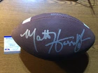 MATT HASSELBECK Seattle Seahawks signed Wilson NCAA Football PSA