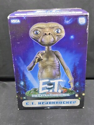 E.T. The Extraterrestrial Resin Extreme Head Knockers Bobblehead from NECA NEW 