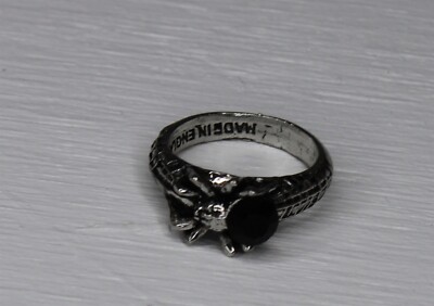 Aranean Noir Spider Ring Size 11 Alchemy Gothic English Pewter