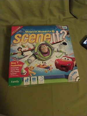 Scene It? Disney Magical Moments Edition by ScreenLife 2010 Complete