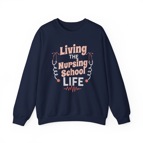 Nursing School Sweatshirt,Nursing Student Sweatshirt,Sweatshirt Nursing Student - Picture 14 of 17