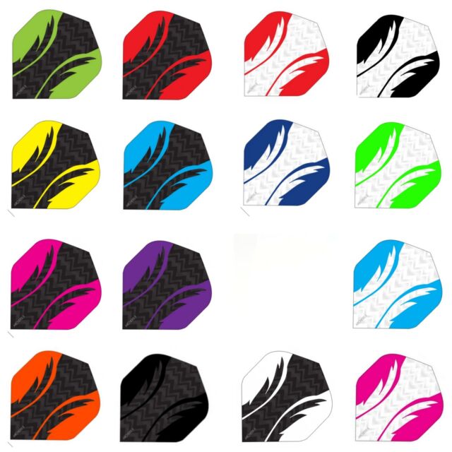 Dart Flights 1 3 5 7 oder 9 Set Pentathlon Archers X-Pro Standard Farben wählbar
