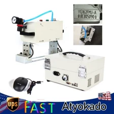 Pneumatic Label Marking Engraving Electric Dot Peen Metal Engraving Machine USA