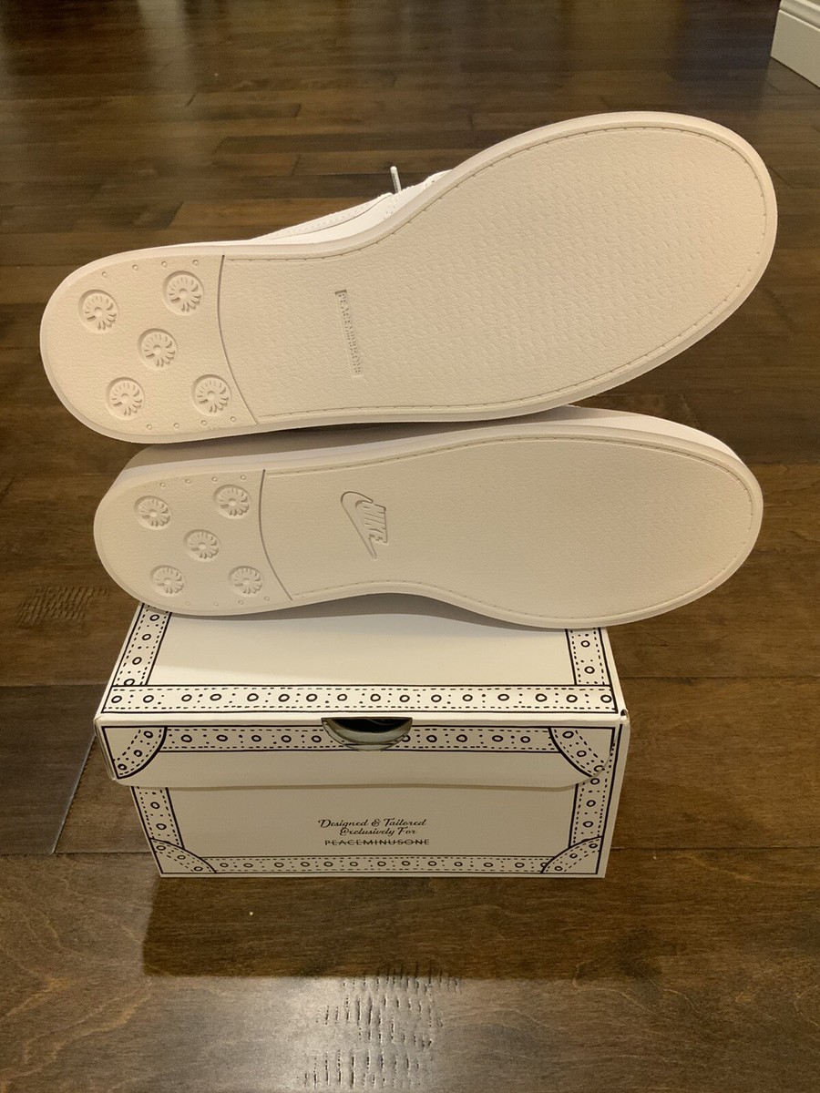 Nike Kwondo 1 x G-Dragon Peaceminusone Triple White Size 11 Nike Kwondo 1 x G-Dragon Peaceminusone Triple White Size 11