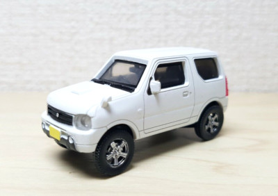 1/64 Beam SUZUKI JIMNY JB23 WHITE Jeep 4x4 car model | eBay