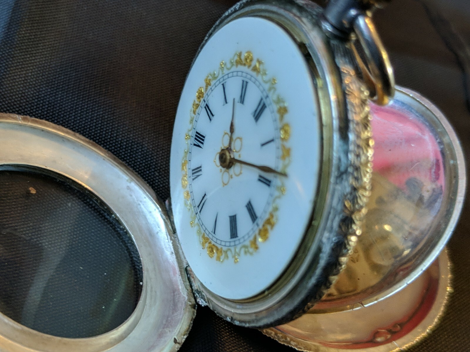 BEAUTIFUL EDWARDIAN ANTIQUE SOLID SILVER FOB / PO… - image 6