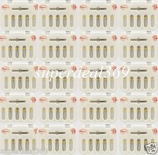 200PCS New Dental Fiber Post Resin Post Screw Thread Quartz & 20-Drills Yellow
