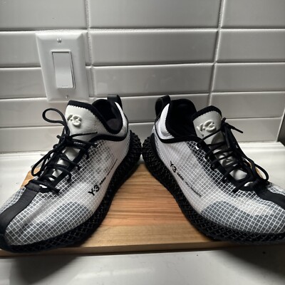 Size 9 - adidas Y-3 Runner 4D IO White Black 194815560672| eBay Size 9 - adidas Y-3 Runner 4D IO White Black 194815560672| eBay