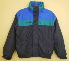 Vintage Columbia Bugaboo Ski Jacket Coat Boy 14/16  Full Zip Interchange 