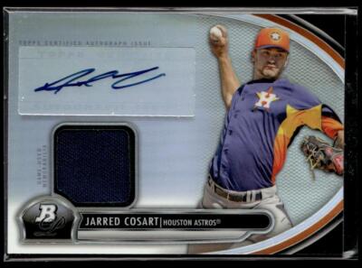 2013 Bowman Platinum Jarred Cosart Relic Autographs HS