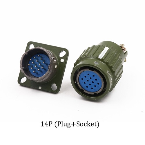 Y2M21-2 Aviation plug and socket Metal Housing 2-14Pin Cable Aviation Connector - Picture 14 of 14