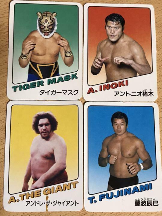 Antonio Inoki Andre the Giant Tatsumi Fujinami First Tiger Mask