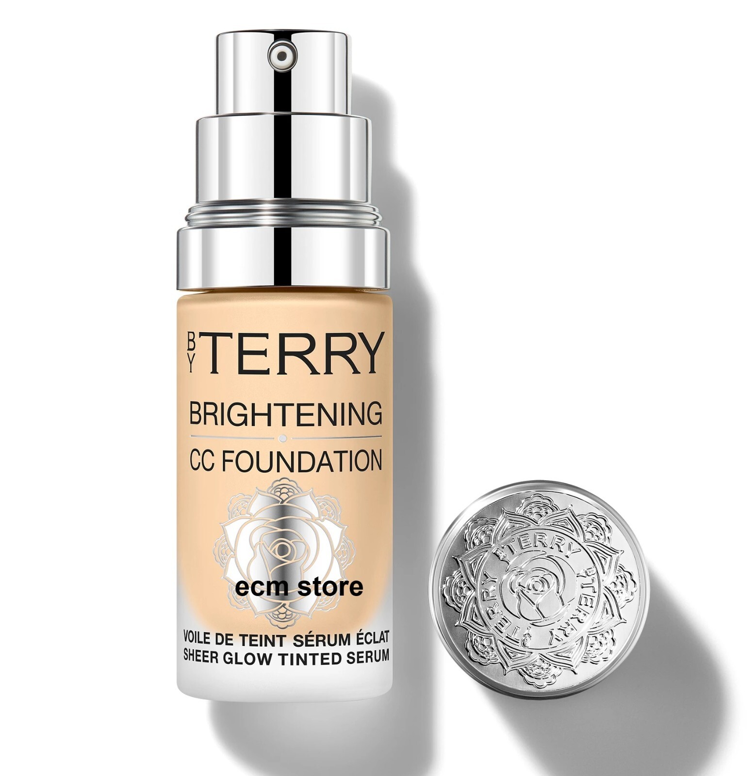 By Terry Brightening CC Foundation 3W Medium Light Warm - Fond de Teint Éclat Hydratant 30ml