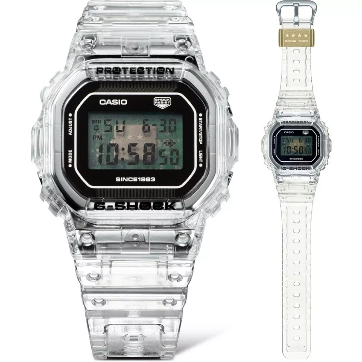 CASIO G-SHOCK 40th Anniversary Clear Remix DW-5040RX-7JR Men's Watch LIMITED