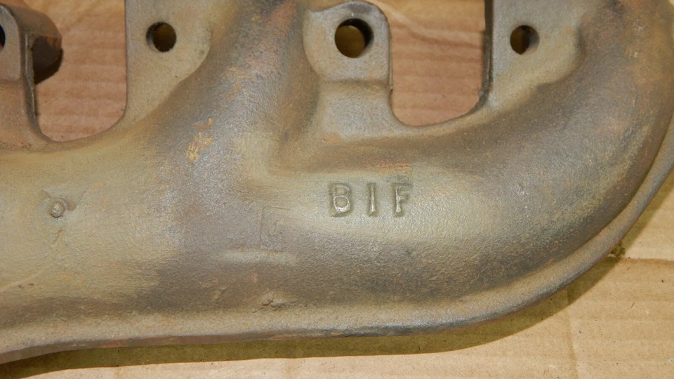 NOS 1973 FORD TORINO 429 PI POLICE INTERCEPTOR RH EXHAUST MANIFOLD D3OZ 9430 B - Image 4 of 4