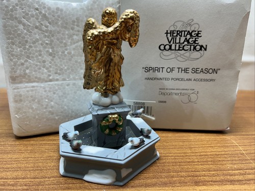 Department 56 Heritage Village Accessories ~ SPIRIT OF THE SEASON ~ #58898 - Picture 2 of 3