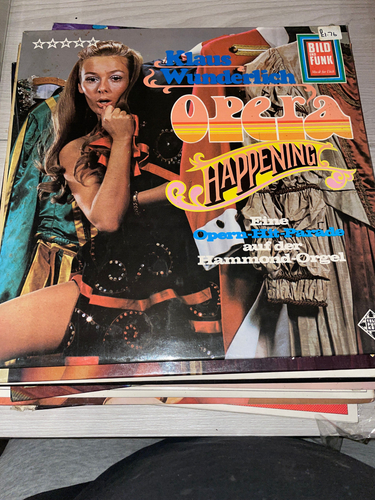 Klaus Wunderlich – Opera Happening- Telefunken – SLE 14533 P/EX/EX
