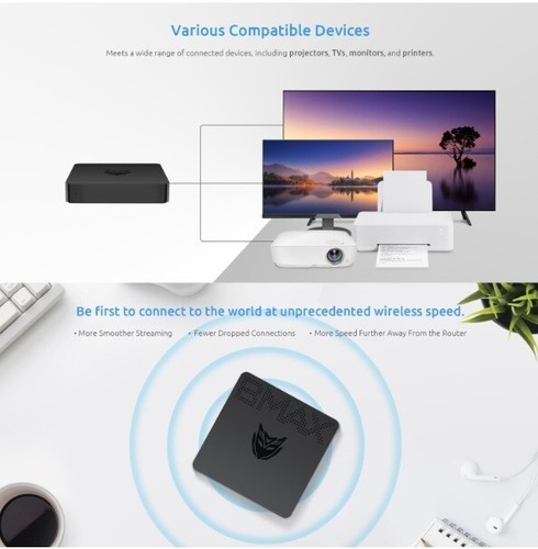 BMAX B1 Pro Mini PC N4000 8GB 128GB SSD Win11 Pro Dual Display HDMI VGA WiFi BT - Picture 7 of 9