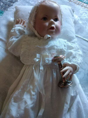''Viktorianische Taufpuppe'' Franklin Mint Heirloom Dolls 1986/ 43 cm