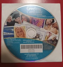 Vintage Greeting Card Factory Windows Software Create Photo Card Maker CD-ROM
