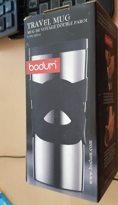 Bodum TRAVEL MUG Reisebecher 11043-01 Travel Mug schwarz 350 ml