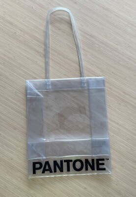 Pantone PVC transparent bag
