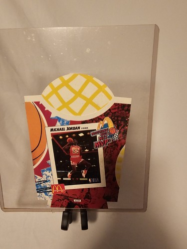 Michael Jordan 1990er McDonalds Pommes Frites Halter unbenutzt NBA MVP Chicago Bulls