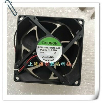 Original SUNON PE80252B3-D010-A99 Axial fan DC24V 3.29W 2pin 90 warranty