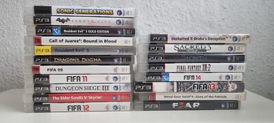 Ps3 Spiele Konvolut Sammlung